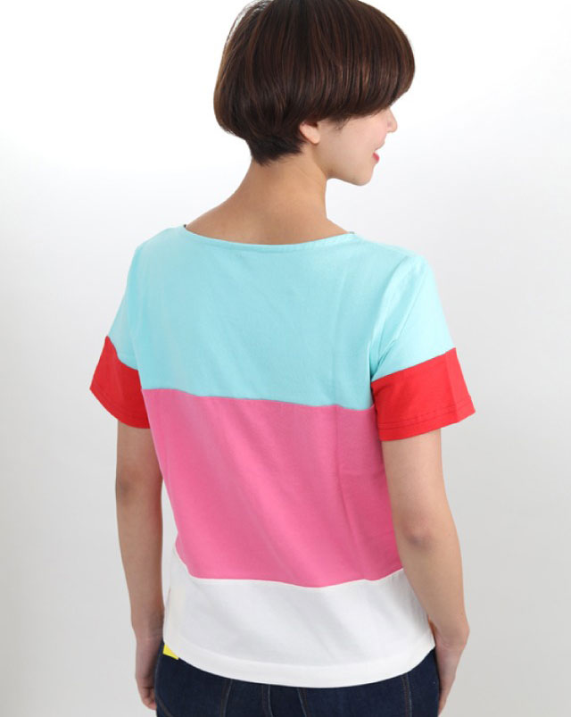 Colorful 2way T-SHIRT 01