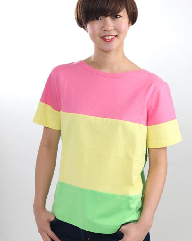 Colorful 2way T-SHIRT 05