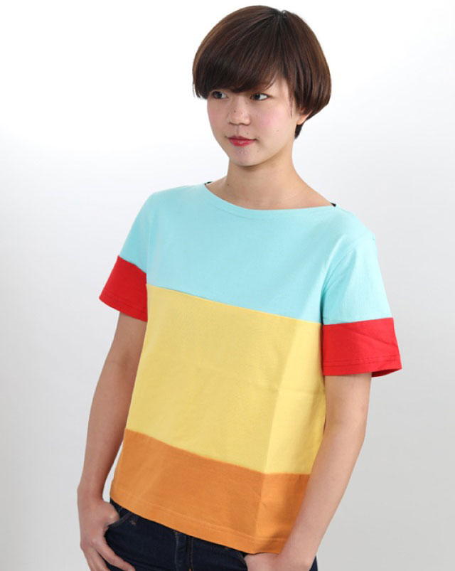 Colorful 2way T-SHIRT 01