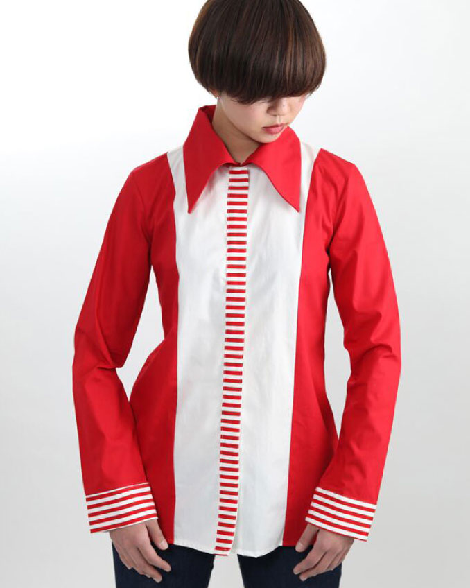 BIG collar shirt