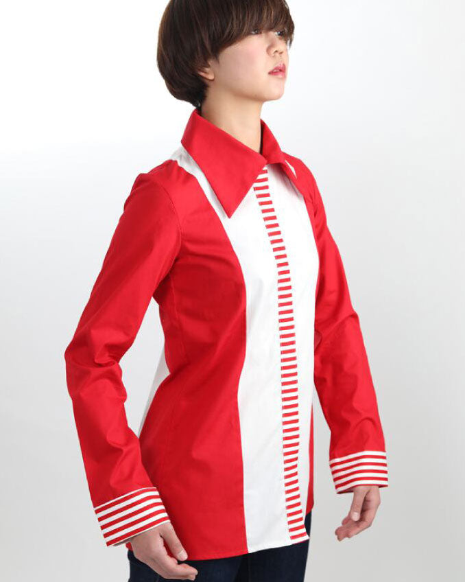 BIG collar shirt