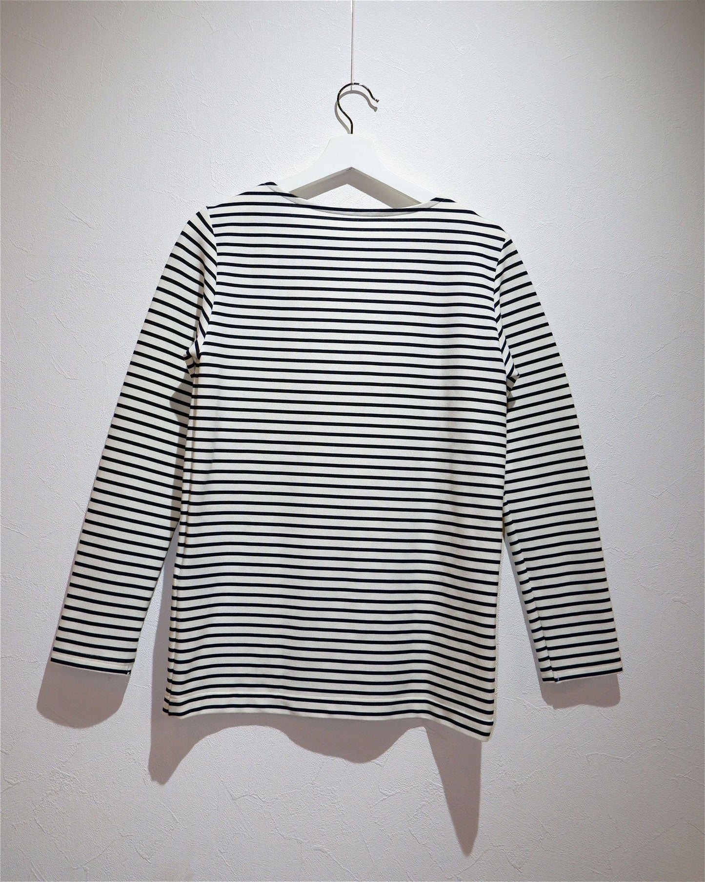 ○△□ white【ボーダーロングTシャツ】