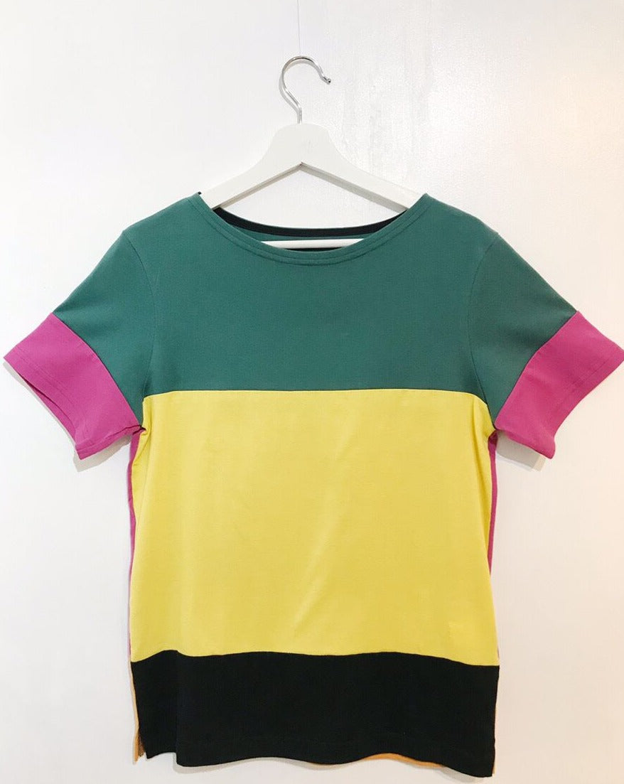 Colorful 2way LONG T-SHIRT L05