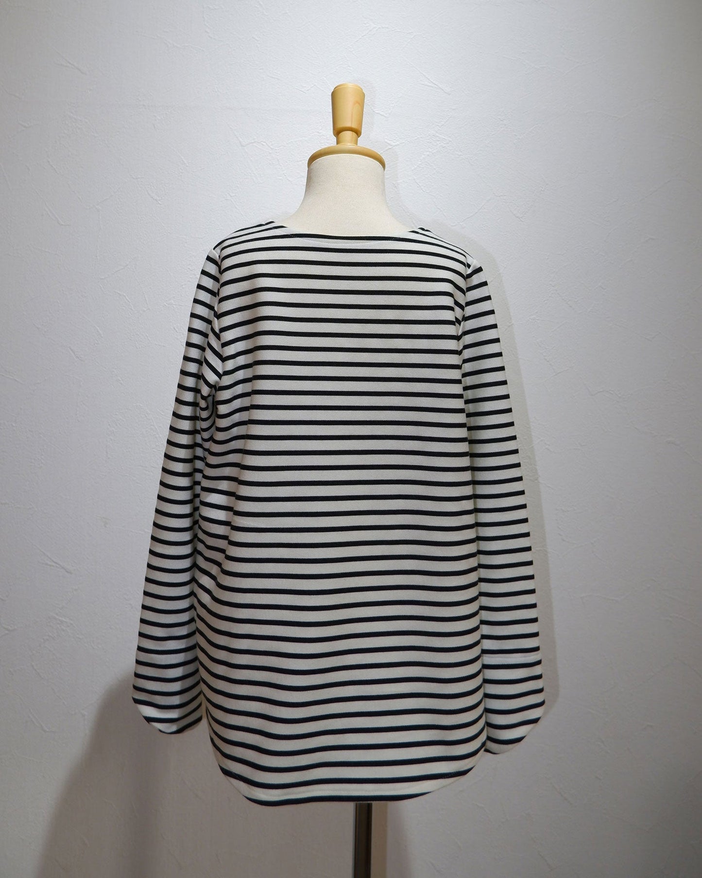 kids ○△□ white□【ボーダーロングTシャツ】